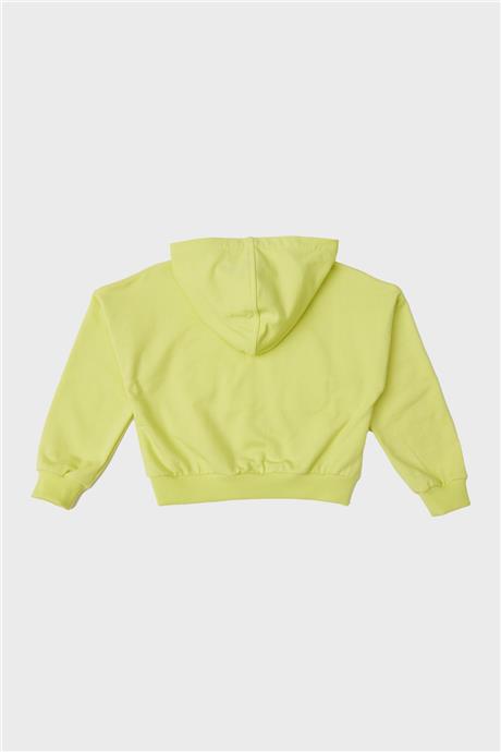 Tyess Kız Çocuk Yeşil Sweatshirt