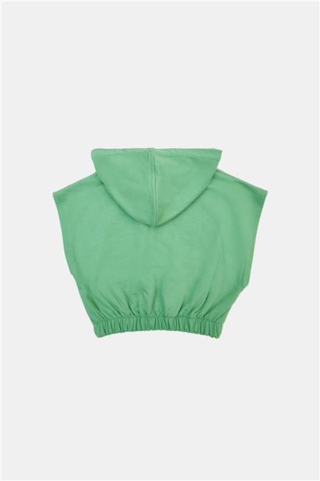 Tyess Kız Çocuk Yeşil Sweatshirt