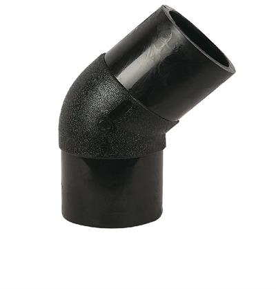 HDPE DİRSEK 45° PN10-16 ENJ