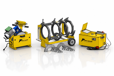 SMB-315 CNC PLASTİK BORU HİDROLİK ALIN KAYNAK MAKİNESİ 90MM-315MM