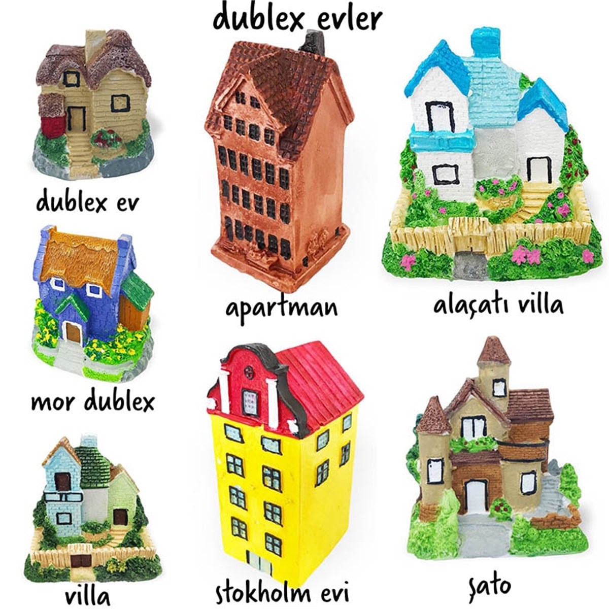 Dublex Evler-Teraryum Evleri