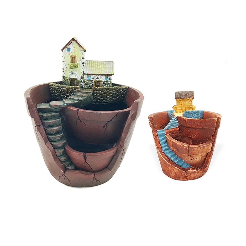 Kırık Toprak Saksı