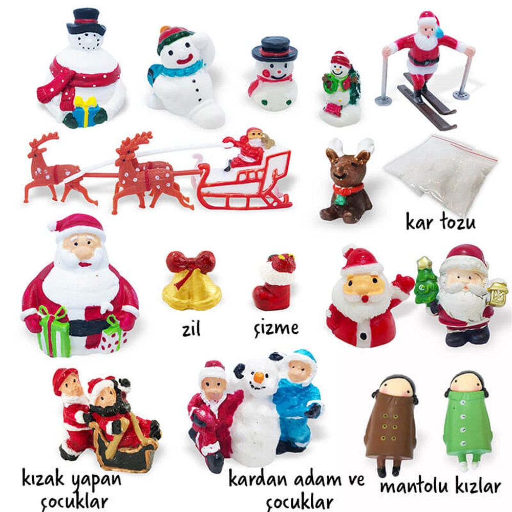 Kış-Noel-Yılbaşı Figürleri