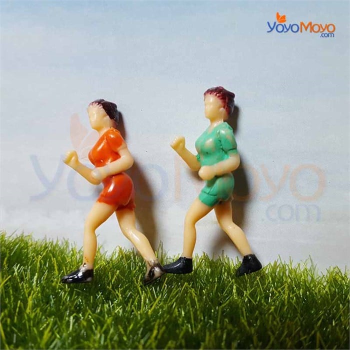 Koşan İnsan Figürü (Bayan)