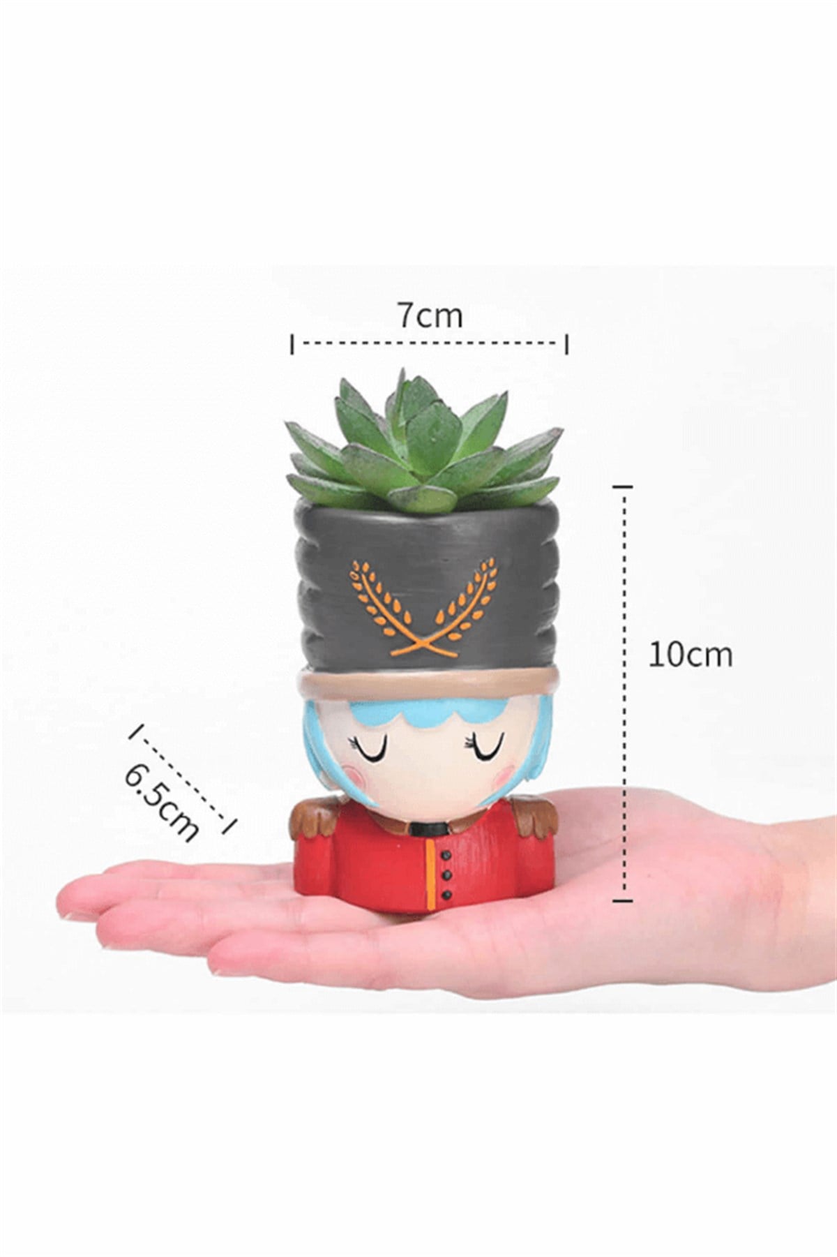 Kurşun Asker Saksı