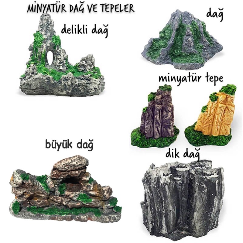 Minyatür Dağ ve Tepeler