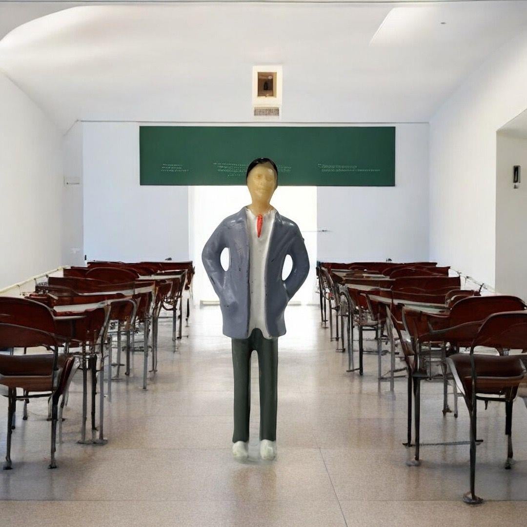 Erkek Öğretmen Figürü