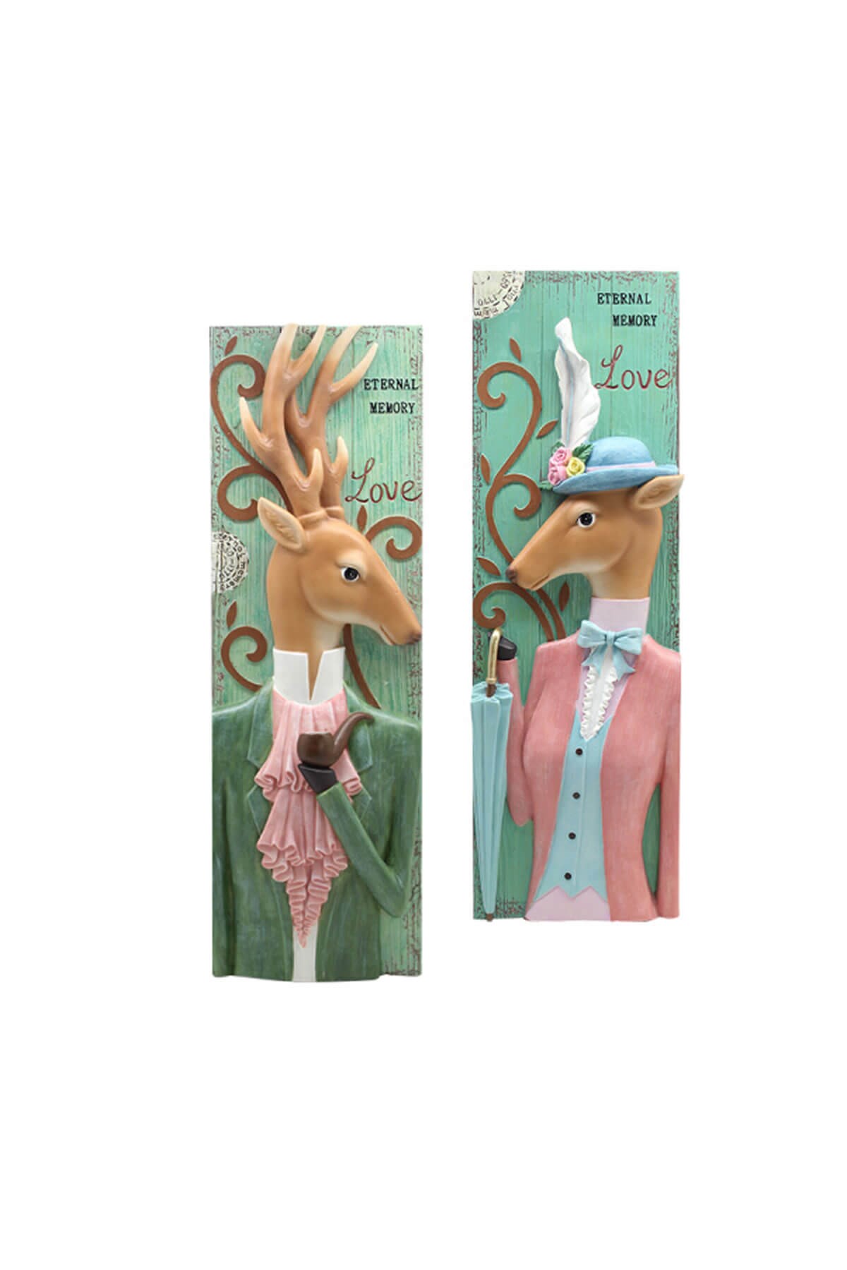 Kadın Geyik Duvar Dekoru