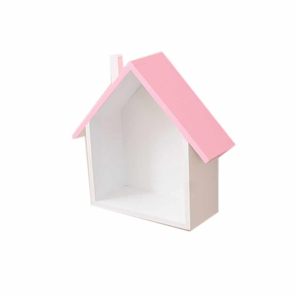 Pembe Çatılı Ev Raf
