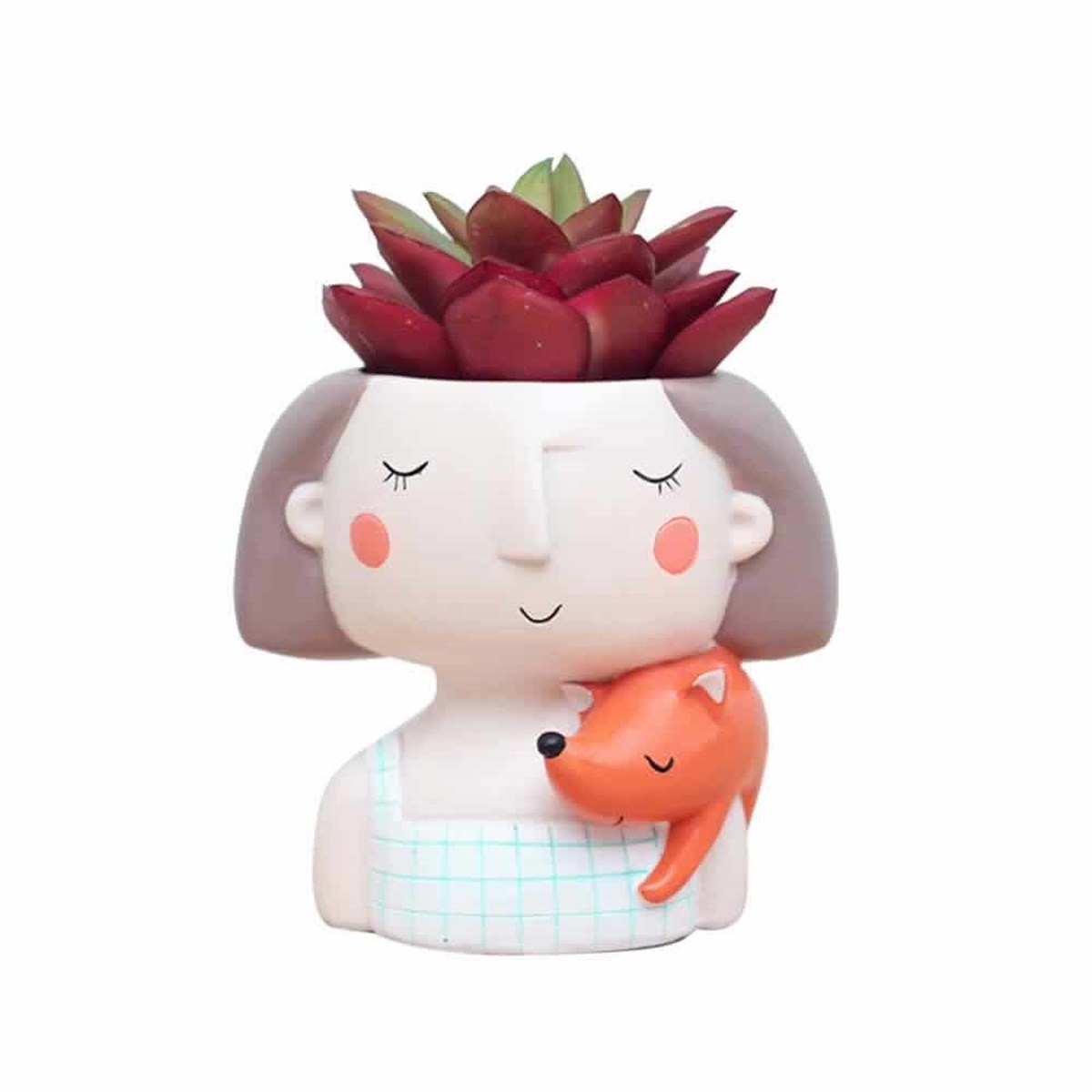 Sincaplı Kız Saksı