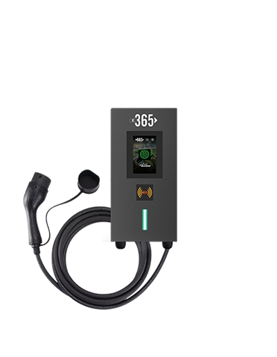 E 365 AC MİNİ TİP 4.3 İNÇ EKRANLI SÜRE SAYAÇLI TEK KABLOLU RFID 22kW ŞARJ İSTASYONU (Bireysel Kullanıcı)