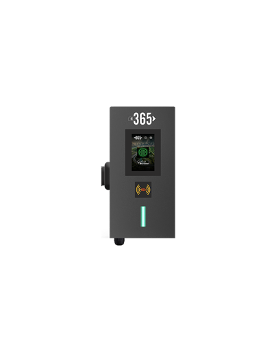 E 365 AC MİNİ TİP 4.3 İNÇ EKRANLI SÜRE SAYAÇLI TEK SOKETLİ RFID 22kW ŞARJ İSTASYONU (Bireysel Kullanıcı)