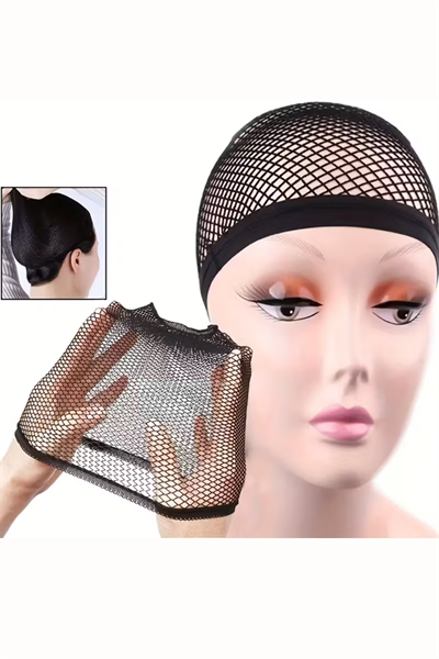 Kadınlar İçin Elastik Peruk Saç Ağı – Yüksek Kaliteli, Açık Bitişli Perukler İçin Moda File