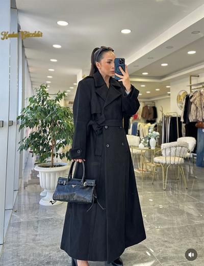 Apoletli Kaşe Kaban