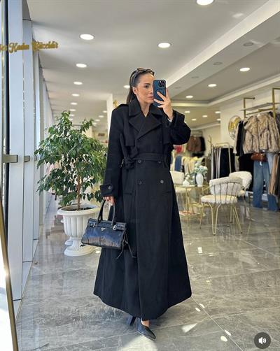 Apoletli Kaşe Kaban