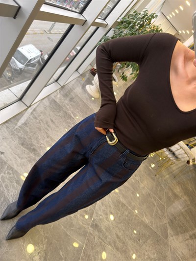 Çizgili Balon Jean