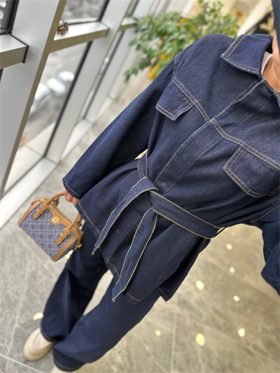 Denim Pantolon Ceket Takım