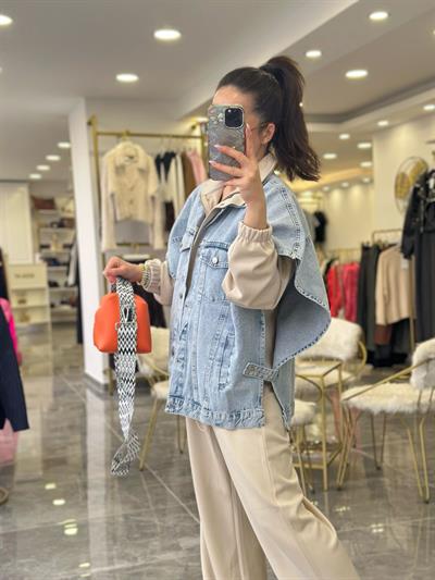 Denim Yelek