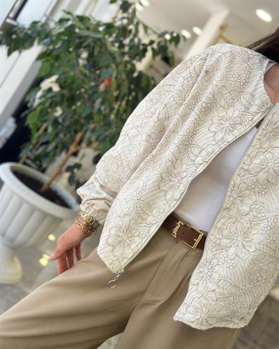 İşlemeli Tasarım Ceket 