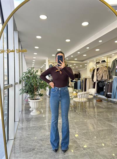 İspanyol Jean Açık Mavi 