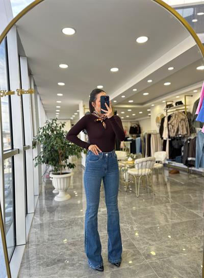 İspanyol Jean Açık Mavi 