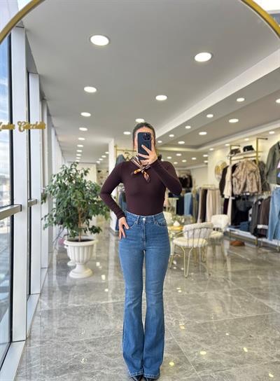 İspanyol Jean Açık Mavi 