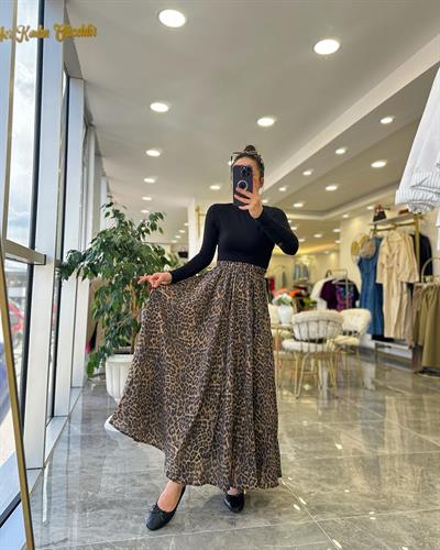 Leopar Saten Etek