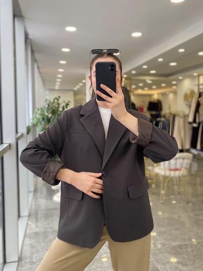 Maskülen Acı Kahve Ceket