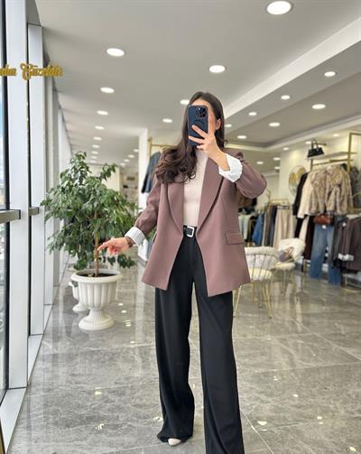 Şal Yaka Blazer Ceket