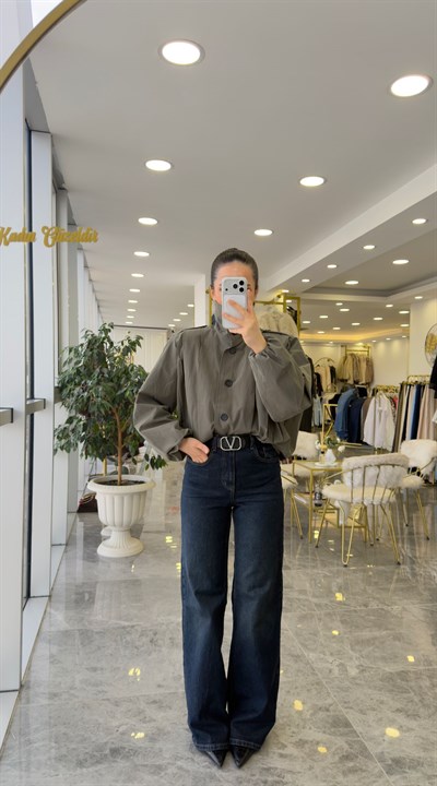 Tasarım Haki Trençkot