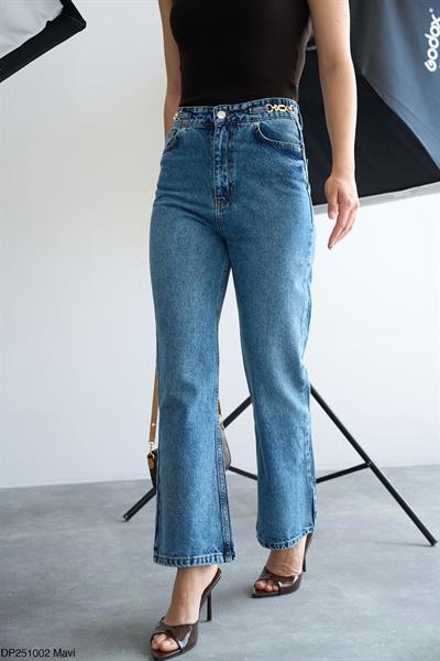 Zincir Detaylı Jean