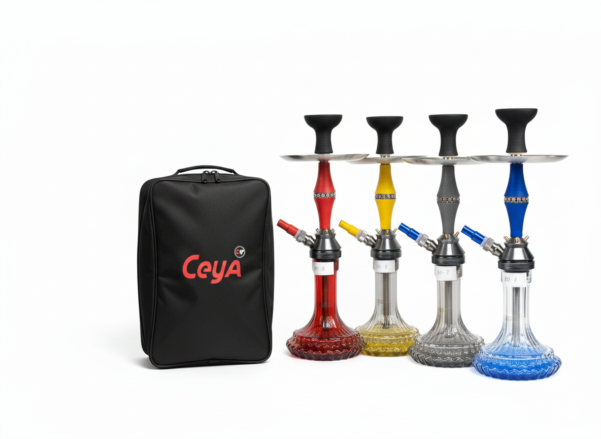 Ceya BD-08 Nargile Takımı – Çantalı Full Set Alüminyum Nargile | Kampanyalı