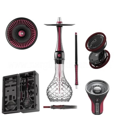 Maxx Royal Ruby Black Nargile Takımı