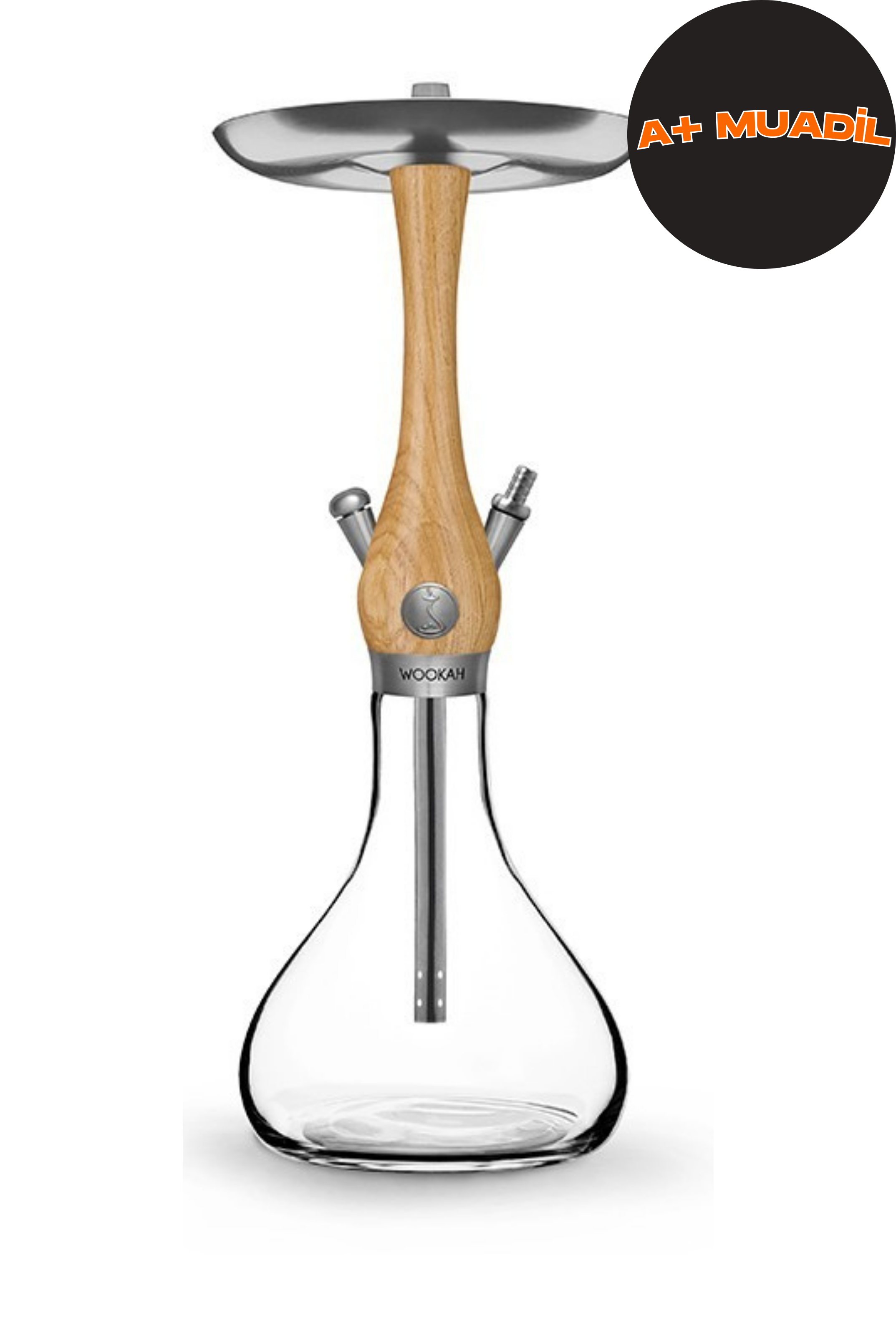 Wookah Mini Smooth Oak Nargile Takımı Rplk
