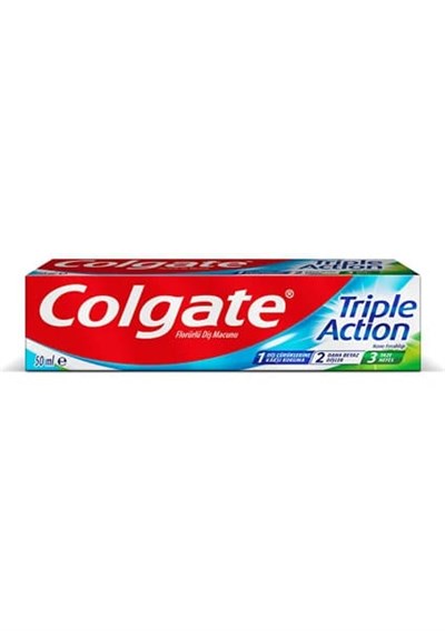 Colgate Üçlü Etki Diş Macunu 50 ml