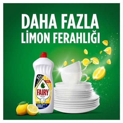 Fairy Sıvı Bulaşık Deterjanı Limon 650 ml