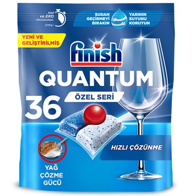 Finish Quantum Bulaşık Makinesi Tableti 36'lı