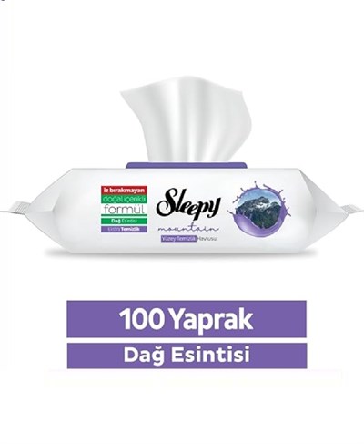 Sleepy Yüzey Temizlik Havlusu Dağ Esintisi 100'lü