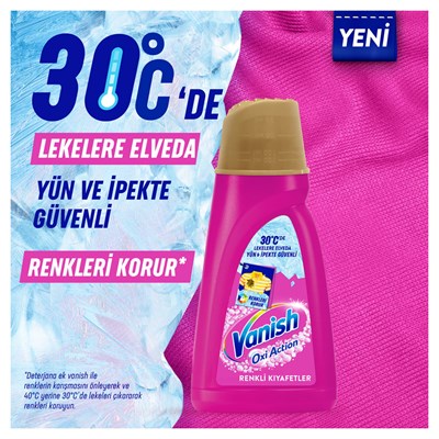 Vanish Kosla Leke Çıkarıcı & Renk Koruyucu 1000 ml