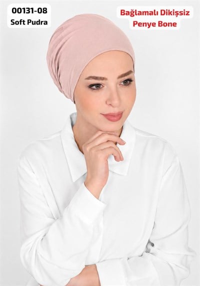 00131 Dikişsiz Penye Bone Bağlamalı