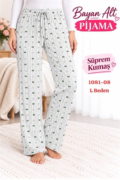 Süprem (sert) Kumaş Alt Pijama
