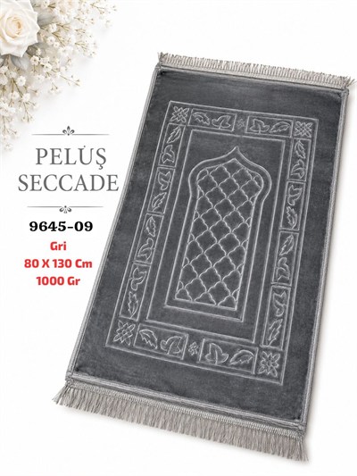 Düz Peluş Seccade