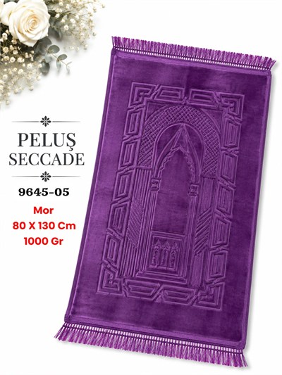 Düz Peluş Seccade