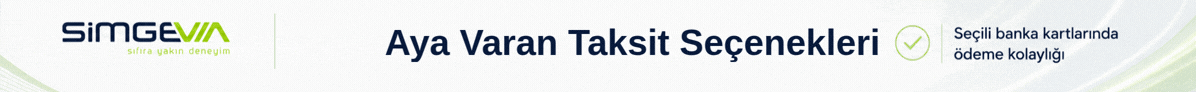 SimgeVia vade farksız 6 taksit ödeme kolaylığı
