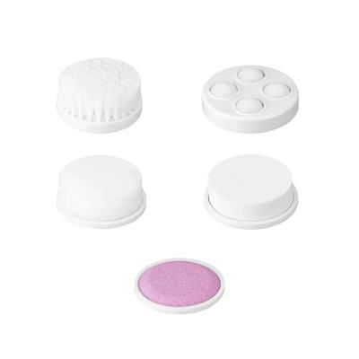  5 Başlıklı Yüz Temizleme Masaj Ve Peeling Fırça Seti 