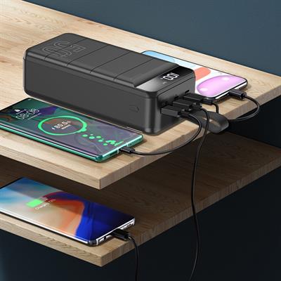  50.000 Mah Hızlı Taşınabilir Dijital Göstergeli Powerbank