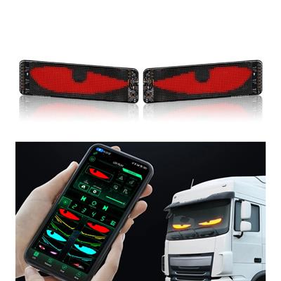  Led Araç İçi Matrix Yazı Paneli 16*96 (12×60 cm)