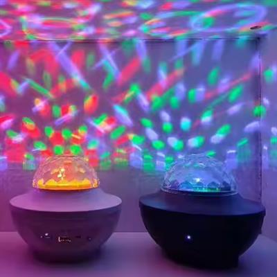  XY 918 Pro Disko Led Projeksiyon Bluetooth Hoparlör Gece Lambası 