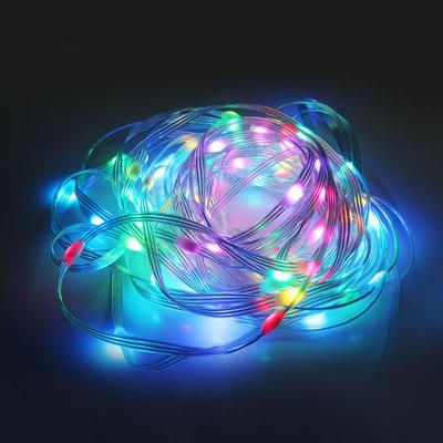 10 Metre Renkli Uzaktan Kumandalı Şerit Led 100 Led Rgb Peri Işığı Bluetooth Kumandalı Renk Değiştiren USB Işık Dekoratif Oda Balkon Parti Aydınlatma