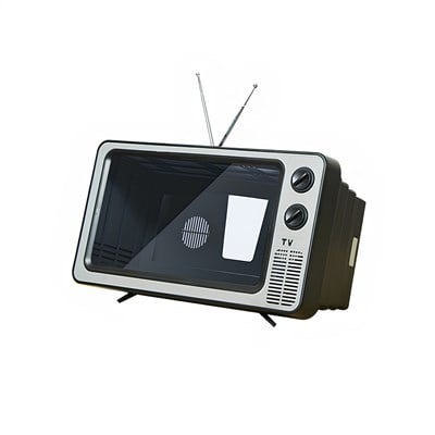 12 İnç Telefon Ekran Büyütücü Telefon Standı Tv Tasarımlı 3D Hd Mobil Telefon Ekran Büyütücü Katlanabilir Film Dizi Video İzleme Aparatı Televizyon Görününümlü Ekran Büyütme